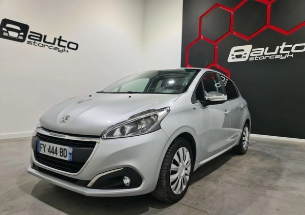 Peugeot 208 cena 19700 przebieg: 102000, rok produkcji 2016 z Konstantynów Łódzki małe 407
